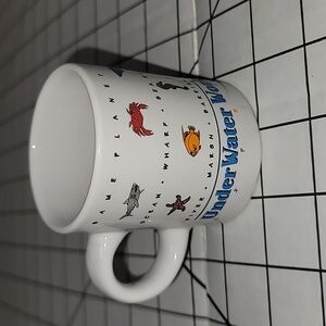 Vintage UnderWater World Mall of America Minnesota Ceramic Demitasse Mug Prelovd